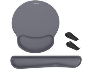 MOSISO Wrist Rest Support for Mouse Pad&Keyboard,Ergonomic Mousepad Raised Memory Foam Set Non-Slip Rubber Base Home/Office Pain Relief&Easy Typing Neoprene Cloth Cushion with Laptop Stands,Space Gray MOSISO Wrist Rest Support for Mouse Pad&Keyboard,Ergonomic Mousepad Raised Memory Foam Set Non-Slip Rubber Base Home/Office Pain Relief&Easy Typing Neoprene Cloth Cushion with Laptop Stands,Space Gray