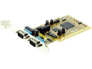 SerialGear Dual Port Serial RS-422/485 PCI Card w/Isolation and Surge Protection