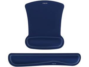 MOSISO Wrist Rest Support for Mouse Pad & Keyboard Set, Ergonomic Mousepad Non-Slip Rubber Base Home/Office Pain Relief & Easy Typing Cushion with Neoprene Cloth & Raised Memory Foam, Navy Blue MOSISO Wrist Rest Support for Mouse Pad & Keyboard Set, Ergonomic Mousepad Non-Slip Rubber Base Home/Office Pain Relief & Easy Typing Cushion with Neoprene Cloth & Raised Memory Foam, Navy Blue