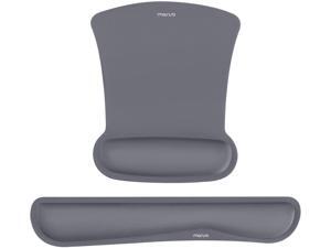 MOSISO Wrist Rest Support for Mouse Pad & Keyboard Set, Ergonomic Mousepad Non-Slip Rubber Base Home/Office Pain Relief & Easy Typing Cushion with Neoprene Cloth & Raised Memory Foam, Space Gray MOSISO Wrist Rest Support for Mouse Pad & Keyboard Set, Ergonomic Mousepad Non-Slip Rubber Base Home/Office Pain Relief & Easy Typing Cushion with Neoprene Cloth & Raised Memory Foam, Space Gray