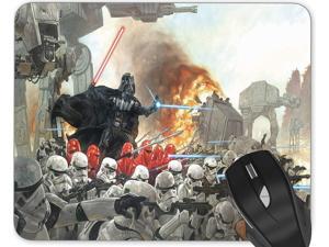 Mandalorian and Warrior Mouse Pad Non Slip Rubber Mousepad Gaming Office Rectangle Mouse Mat