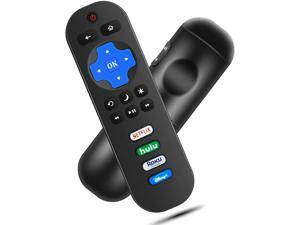 Replacement Remote Compatible with All TCL Roku TV Remote, Universal for TCL 32" 40" 43" 48" 49" 50" 55" 65" 75" 85" Roku TV with Netflix, HULU, ROKU-Channel, Disney+ Button (No Steup Required) Replacement Remote Compatible with All TCL Roku TV Remote, Universal for TCL 32" 40" 43" 48" 49" 50" 55" 65" 75" 85" Roku TV with Netflix, HULU, ROKU-Channel, Disney+ Button (No Steup Required)