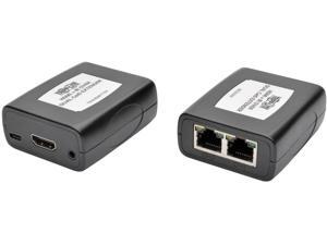 Tripp Lite HDMI Over Dual Cat5/6 Extender Kit with IR Control, Transmitter & Receiver, 1080p @ 60 Hz (B125-101-60-IRU) Tripp Lite HDMI Over Dual Cat5/6 Extender Kit with IR Control, Transmitter & Receiver, 1080p @ 60 Hz (B125-101-60-IRU)