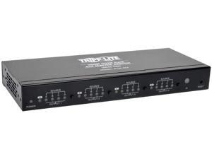 Tripp Lite 4x4 HDMI Over Cat5 / Cat6 Matrix Splitter Switch , Transmitter for Video and Audio, 1920x1200 1080p at 60Hz(B126-4X4) , Black Tripp Lite 4x4 HDMI Over Cat5 / Cat6 Matrix Splitter Switch , Transmitter for Video and Audio, 1920x1200 1080p at 60Hz(B126-4X4) , Black