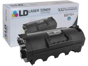 LD Compatible Toner Cartridge Replacement for Lexmark 621H 62D1H00 High Yield (Black)