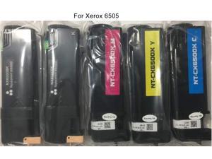 5 Compatible WorkCentre 6505 Multifunction Printer Ink Toner Cartridge (2 Black/1 Cyan/1 Magenta/1 Yellow) high Yield Replacement for Xerox 6505 6505n/6505dn All-in-one Color Laser Printer 5 Compatible WorkCentre 6505 Multifunction Printer Ink Toner Cartridge (2 Black/1 Cyan/1 Magenta/1 Yellow) high Yield Replacement for Xerox 6505 6505n/6505dn All-in-one Color Laser Printer