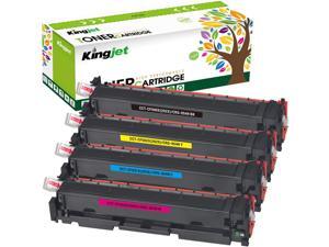 Kingjet Compatible Toner Cartridge Replacement for HP 202X CF500X 202A CF500A Work with Color Laserjet Pro MFP M281fdw M281dw M254dw M281cdw M280 printer, 4 Pack(Black Cyan Magenta Yellow, High Yield) Kingjet Compatible Toner Cartridge Replacement for HP 202X CF500X 202A CF500A Work with Color Laserjet Pro MFP M281fdw M281dw M254dw M281cdw M280 printer, 4 Pack(Black Cyan Magenta Yellow, High Yield)