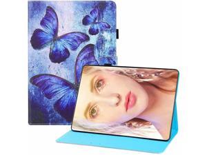 FlipBird Flip Folio Stand Case Protective Cover with [Auto Sleep Wake] Compatible with Huawei MediaPad M5 Lite 10.1" 2018 Butterfly
