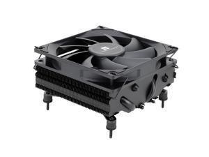 Thermalright AXP90-X47 Black Low Profile CPU Air Cooler, 47mm Height, Black Coated Heatsink, TL-9015B 92mm PWM Fan, for AMD AM4/Intel 115X/1200