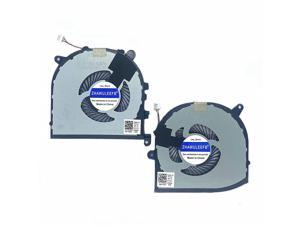 Lee_store Replacement Fan for Dell XPS 15 9560 CPU+GPU Cooling Fan 2 Fans Left+Right DP/N 0VJ2HC 0TK9J1