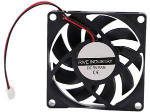 Cooling Fan Durable Black ABS Cooling Fan Replacement for 3D Printer Liyeehao Printer Cooling Fan