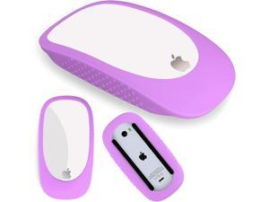 Ultra Thin Cover for Apple Magic MouseApple Magic Mouse 2 Silicone Case Cover with Handle Grip for Magic Mouse 1II AntiDrop Protective SleeveLavender Purple