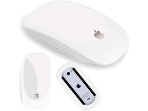 Ultra Thin Cover for Apple Magic MouseApple Magic Mouse 2 Silicone Case Cover with Handle Grip for Magic Mouse 1II AntiDrop Protective SleeveWhite
