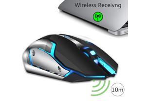 Ergonomic Vertical 6 Buttons 1600 DPI for Laptop Computer Mice Desk Decor Rechargeable FAgdsyigao 2.4GHz Wireless Mouse
