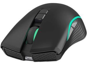 XPFF Gaming Mouse Wired Computer Mouse Adjustable DPI Ergonomic Design Variable Breathing Light Waterproof and Comfortable and Durable for Laptop PC6 Key,Black