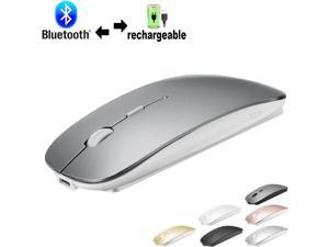 BINGFEI Portable 2.4G Wireless Optical Mouse Office Mice for Computer PC Laptop,Blue