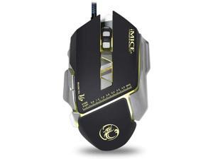 Ergonomic Right-Handed Design Noiseless Buttons Precise positing Optical Wireless Gaming Mouse LJ2 2.4GHz Wireless Gaming Mouse