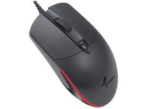 XPFF Gaming Mouse Wired Computer Mouse Adjustable DPI Ergonomic Design Variable Breathing Light Waterproof and Comfortable and Durable for Laptop PC6 Key,Black