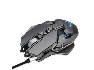 BBGBBG Wired and Wireless Dual Mode Gaming Mouse programmable Backlight Mouse