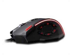 Wired Computer Mouse Adjustable DPI Ergonomic Design Variable Breathing Light Waterproof and Comfortable and Durable for Laptop PC6 Key,Black XPFF Gaming Mouse
