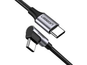 UGREEN USB C to USB C Cable Right Angle 90 Degree Type C 60W PD Fast Charge Compatible for Google Pixel 4 XL Samsung Galaxy Note 10 9 S20 S10 MacBook Pro Air 13" iPad Pro 2020 Nintendo Switch 10FT UGREEN USB C to USB C Cable Right Angle 90 Degree Type C 60W PD Fast Charge Compatible for Google Pixel 4 XL Samsung Galaxy Note 10 9 S20 S10 MacBook Pro Air 13" iPad Pro 2020 Nintendo Switch 10FT