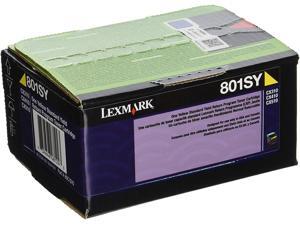 Lexmark 80C1SY0 Yellow Standard Yield Return Program Toner Lexmark 80C1SY0 Yellow Standard Yield Return Program Toner