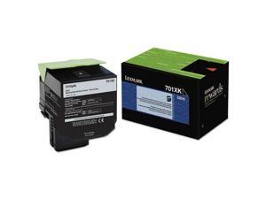 Lexmark 70C1XK0 70C1XKO (LEX-701XK) Extra High-Yield Toner, 8000 Page-Yield, Black Lexmark 70C1XK0 70C1XKO (LEX-701XK) Extra High-Yield Toner, 8000 Page-Yield, Black
