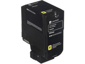 Lexmark High Yield Yellow Toner Cartridge, 12000 Yield (74C0H40) Lexmark High Yield Yellow Toner Cartridge, 12000 Yield (74C0H40)