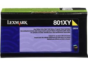 Lexmark 80C1XY0 Yellow Extra High Yield Return Program Toner Lexmark 80C1XY0 Yellow Extra High Yield Return Program Toner