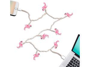 46 inch Glow in the Dark Compatible with iPhone 5 6 7 models USB and Charging Cable DCI Unicorn LED Lights