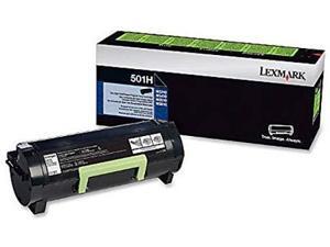 Lexmark 501H (50F1H00) High Yield Black Toner Cartridge for MS310, MS410 Lexmark 501H (50F1H00) High Yield Black Toner Cartridge for MS310, MS410