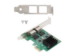 PCI-E Network Card VBESTLIFE 4 Port 1000Mbps Wireless Gigabit Ethernet Intel 82580 Server Adapter for Desktop