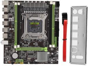 fineshelf Desktop Computer Motherboard with All Solid Capacitor Support for 771CPU and 775CPU Dual DDR3 Motherboard,Computer Component