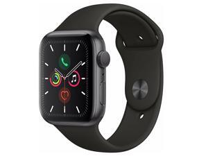 Apple Watch Series 5 44mm GPS Aluminum Space Gray Black Sport Band Smartwatch Apple Watch Series 5 44mm GPS Aluminum Space Gray Black Sport Band Smartwatch
