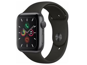Apple Watch Series 5 40mm GPS Aluminum Space Gray Black Sport Band Smartwatch