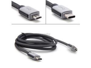 Braided USB-C USB 3.1 Type C Male To Micro USB Male OTG Sync Data Charge Cable Nov09 Drop Ship Braided USB-C USB 3.1 Type C Male To Micro USB Male OTG Sync Data Charge Cable Nov09 Drop Ship