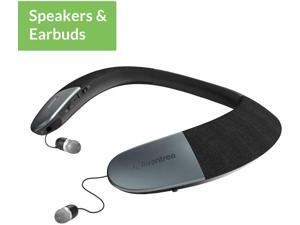 Avantree Wearable Wireless Speaker, Bluetooth 5.0, aptX HD, Low Latency, Personal Neckband Speakers with Retractable Earbuds, Superb Audio Quality, 3D Surround Stereo for Music TV Calls - Torus (NB05) Avantree Wearable Wireless Speaker, Bluetooth 5.0, aptX HD, Low Latency, Personal Neckband Speakers with Retractable Earbuds, Superb Audio Quality, 3D Surround Stereo for Music TV Calls - Torus (NB05)
