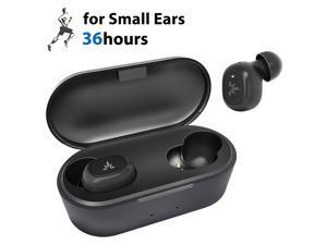 Avantree Tiny True Wireless Earbuds for Small Ear Canals, Sport Bluetooth 5.0 Earphones with Noise Isolation & Mic, Comfortable & Secure Fit, 36H In Ear Headphones with Wireless Charging Case - TWS115 Avantree Tiny True Wireless Earbuds for Small Ear Canals, Sport Bluetooth 5.0 Earphones with Noise Isolation & Mic, Comfortable & Secure Fit, 36H In Ear Headphones with Wireless Charging Case - TWS115
