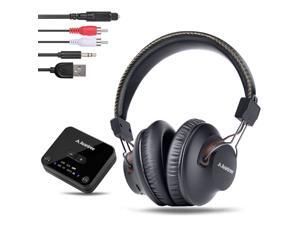 Avantree HT4189 40 Hrs Wireless Headphones for TV Watching w/Bluetooth Transmitter (Digital Optical Aux RCA Pc USB), Rechargeable Hearing Headset, Plug n Play, No Audio Delay, 100ft Wireless Range Avantree HT4189 40 Hrs Wireless Headphones for TV Watching w/Bluetooth Transmitter (Digital Optical Aux RCA Pc USB), Rechargeable Hearing Headset, Plug n Play, No Audio Delay, 100ft Wireless Range