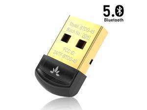 Avantree DG45 Bluetooth 5.0 USB Adapter for Windows PC, Bluetooth Dongle for Desktop Laptop Computer, Supports Bluetooth Headphones, Speakers, Keyboard, Mouse, Printers, Data Transfer, Music & Calls Avantree DG45 Bluetooth 5.0 USB Adapter for Windows PC, Bluetooth Dongle for Desktop Laptop Computer, Supports Bluetooth Headphones, Speakers, Keyboard, Mouse, Printers, Data Transfer, Music & Calls