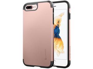 Luvvitt Ultra Armor Dual Layer Case for iPhone 8 Plus  Rose Gold
