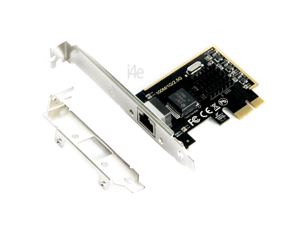 Realtek 8125 3000Mbps 2.5Gbps RJ-45 PCI-E Network Interface Card with Half Size Bracket for Small Form Factor Computers