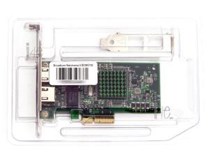 New and Sealed Broadcom 5709 NetXtreme II Dual Port Server Ethernet Gigabit PCI-Express x4 BCM5709 with TOE Support Retail New and Sealed Broadcom 5709 NetXtreme II Dual Port Server Ethernet Gigabit PCI-Express x4 BCM5709 with TOE Support Retail