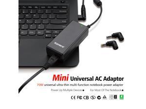 Kamera 70W Universal AC Laptop Power Charger Adapter Cord for HP DELL Toshiba Acer Asus Lenovo IBM Compaq Sony Samsung Gateway Fujitsu Supply 16 Different DC Connector Tips