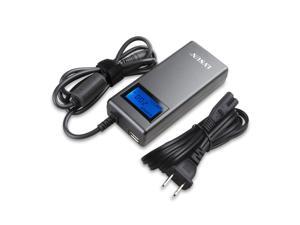 Lvsun 90w Universal Laptop AC Power Adapter Charger Power Supply  1 USB Port with 8 Pcs DC Tips Fit for Samsung Dell Apple IBM HP COMPAQ PANSONIC Etc