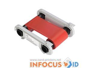 Evolis Monochrome Red Ribbon RCT013NAA: Zenius/Primacy