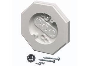 Arlington 8161-1 Siding Mounting PVC Kit, White, 4"X1/2" Arlington 8161-1 Siding Mounting PVC Kit, White, 4"X1/2"