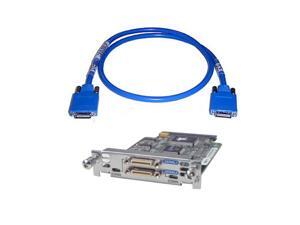 HWIC-2T Cisco 2-Port Serial WAN Interface Card w/ CAB-SS-2626X Cisco Smart Serial Crossover x Asynchronous/Synchronous Serial Cable HWIC-2T Cisco 2-Port Serial WAN Interface Card w/ CAB-SS-2626X Cisco Smart Serial Crossover x Asynchronous/Synchronous Serial Cable