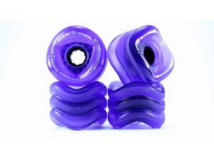 Shark Wheel 70mm, 78a Longboard Wheels (Transparent Purple) Shark Wheel 70mm, 78a Longboard Wheels (Transparent Purple)