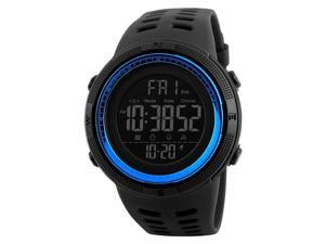 SKMEI Men Sports Watches Countdown Double Time Watch Alarm Chronograph Digital W-#3